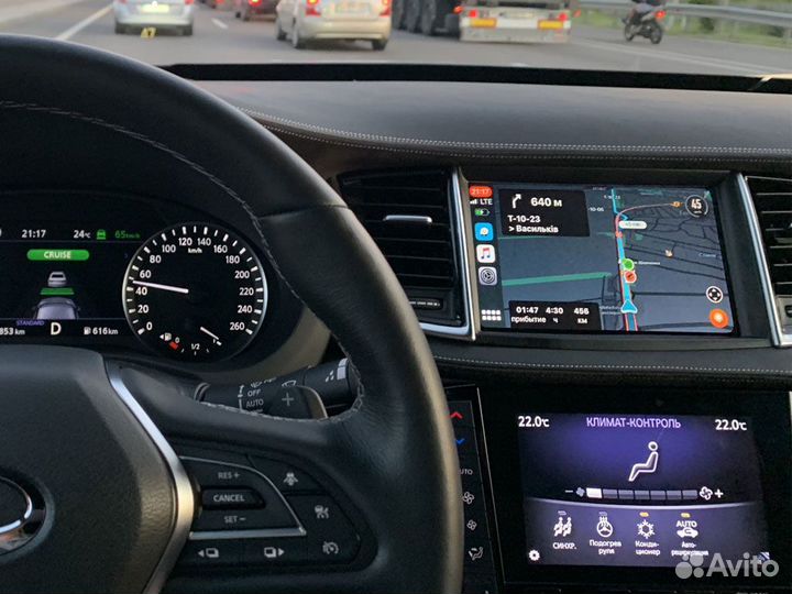 CarPlay и Android Auto Infiniti Q50 QX50 QX60 QX80