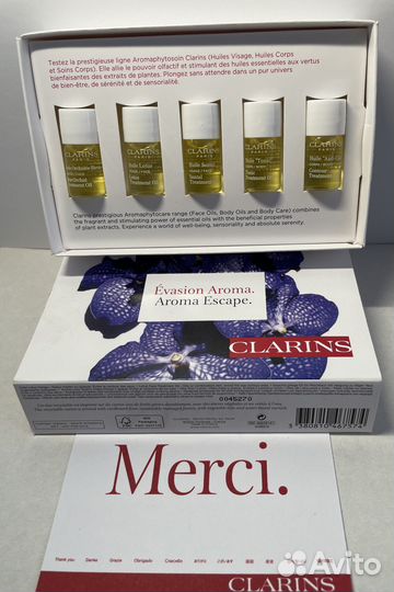 Набор масел Clarins