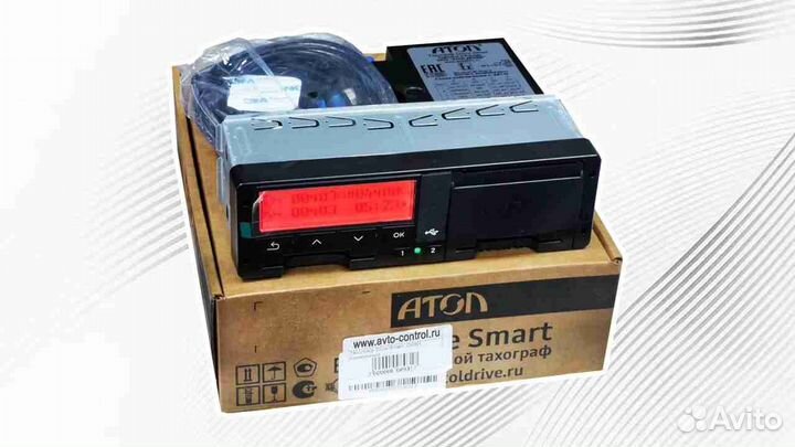 Тахограф Atol, с подключением и гарантией