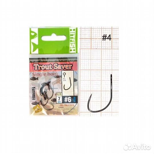 Крючок одинарный hitfish Trout Saver Single Hook