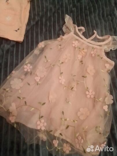 Вещи пакетом на девочку 80-86