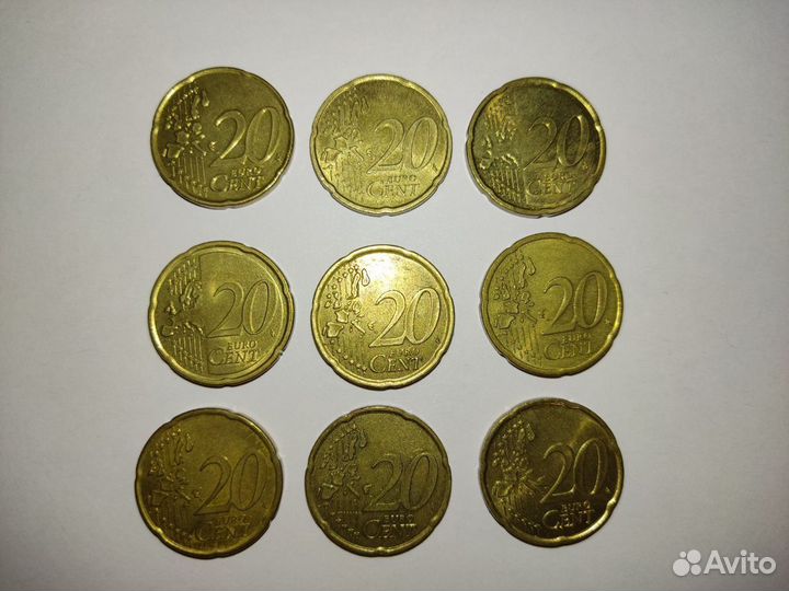 Монеты еврозоны