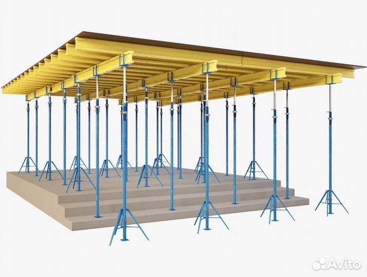 Опалубка перекрытия в аренду