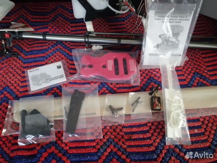 Радиоуправляемый вертолет Raptor 50S ARF