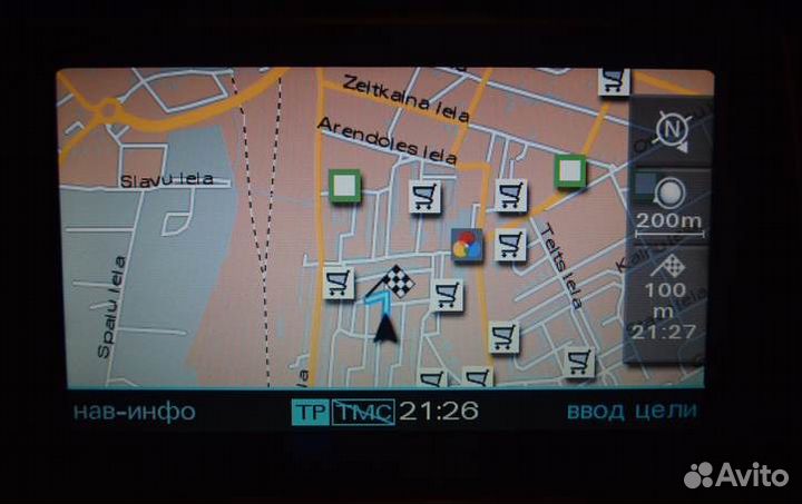 Диск навигации на Audi,карты России 2018 и Европы