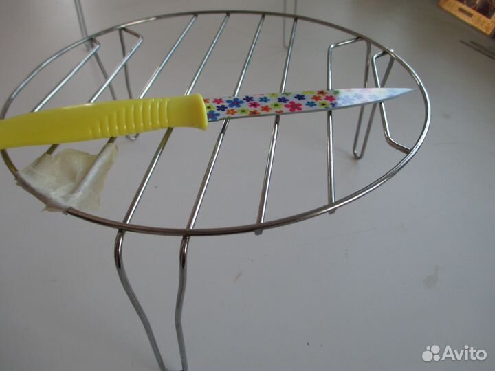 Нож керамика и подставка свч