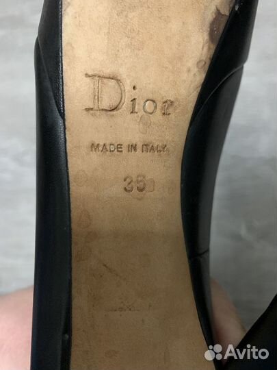 Туфли Christian Dior р-р 35 бу