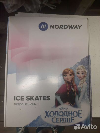 Коньки детские раздвижные размер 31-36