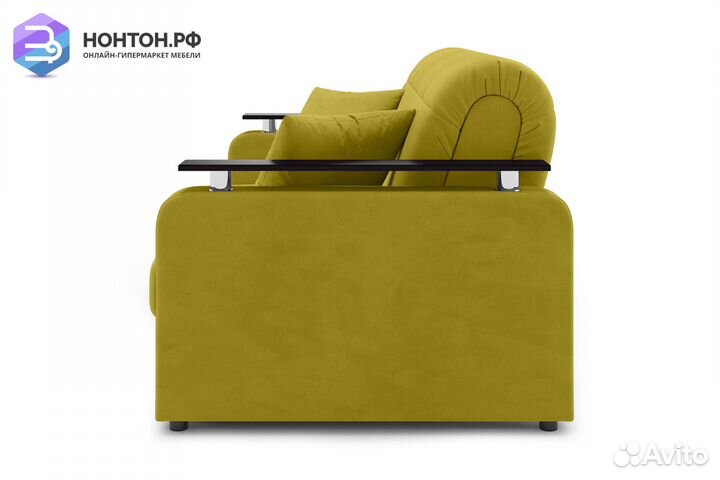 Диван аккордеон Остин горчичный