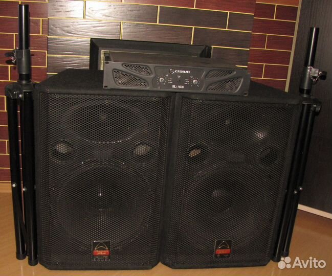 Колонки WD-EVP 1200W 2шт D15