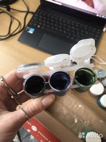 Гуашь, акрил