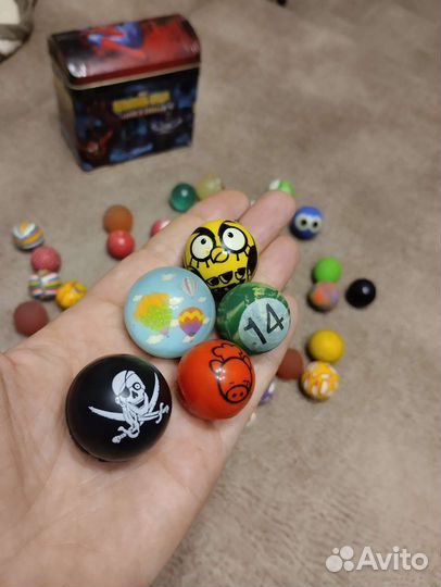 Мячики попрыгунчики