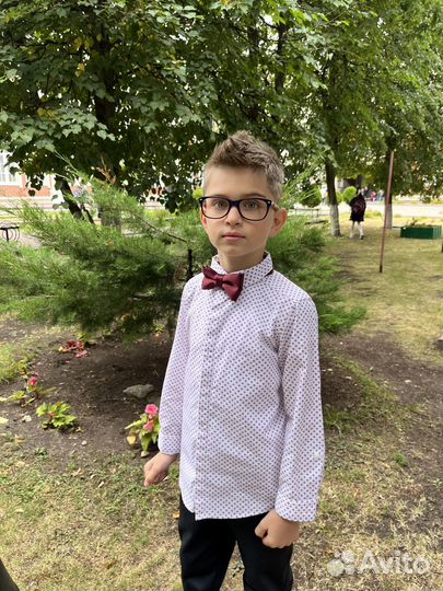 Рубашка для мальчика 134 mothercare