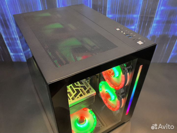 Собранный компьютер RTX 4070 GeForce+Ryzen 7600