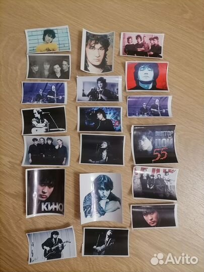 Наклейки-стикеры Виктор Цой группа Кино