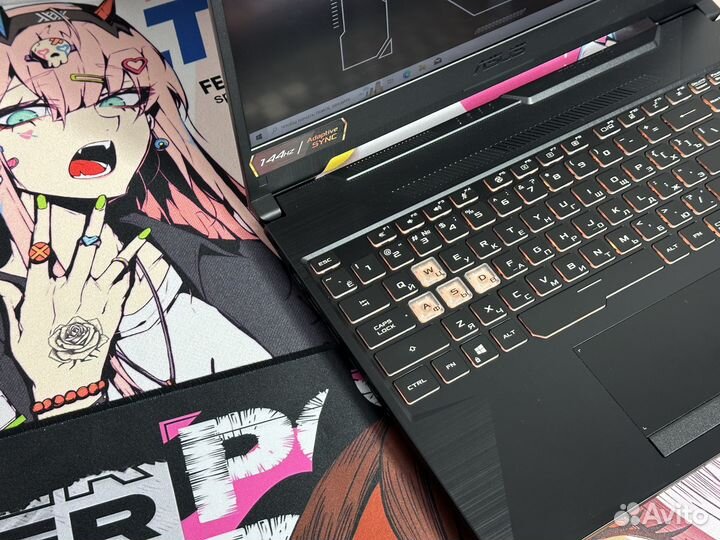 Игровой Asus TuF RTX3050 i5-11400H 144Hz