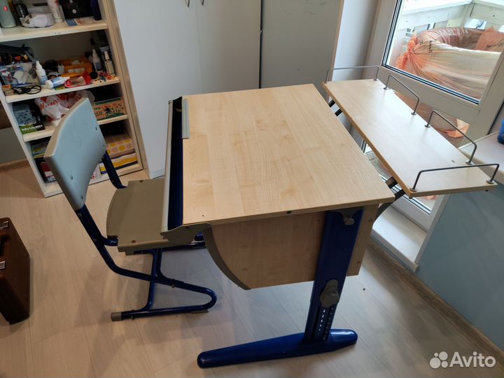 Растущая парта и стул дэми