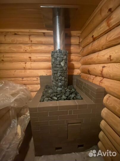 Печь Банная Добрыня-3 (на 3 помещения)
