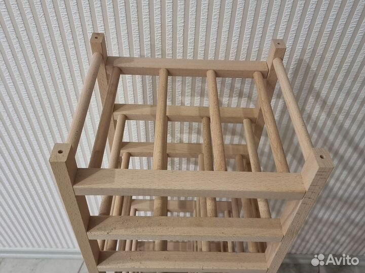 Винная полка, 3 шт, дерево, IKEA