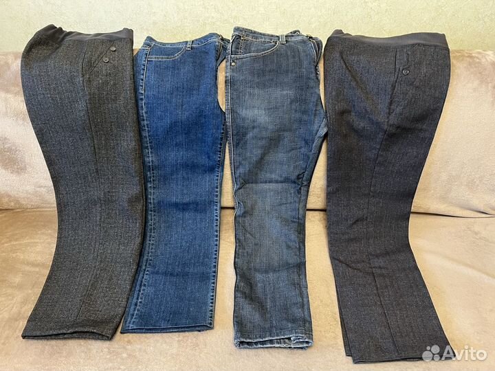 Женские теплые брюки и джинсы размер 46-48 зима
