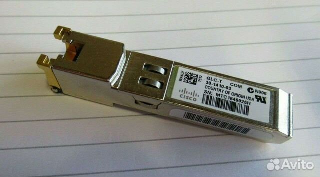 Модуль SFP Cisco, GLC-T (ethernet)