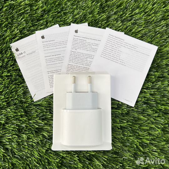 Оригинальный адаптер питания Apple 20w для iPhone