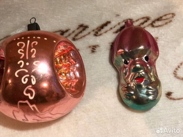 Елочные игрушки СССР советские
