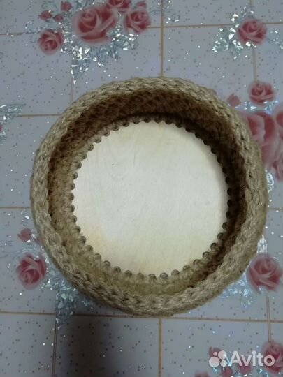 Корзинки из джута