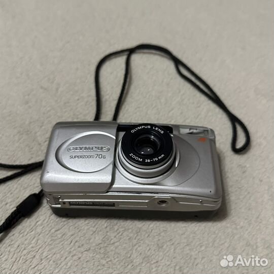 Olympus superzoom 70g пленочный фотоаппарат
