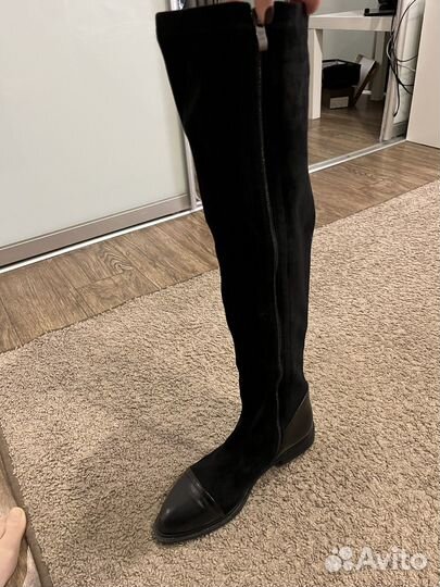Ботфорты женские 40 размер осень весна