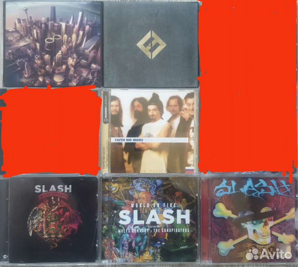 CD диски. Рок, поп зарубежный