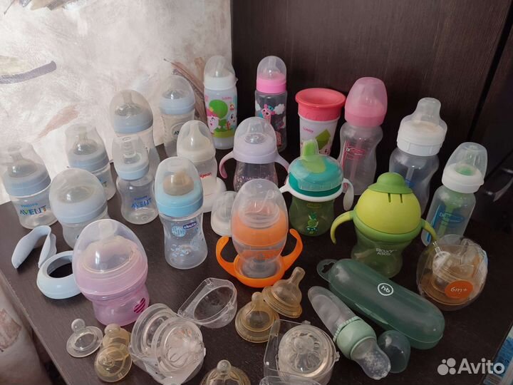 Бутылочки для кормления avent и другое