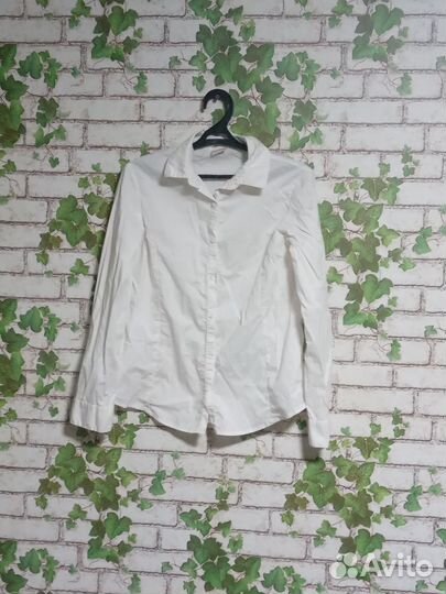 Рубашка белая школьная для девочки