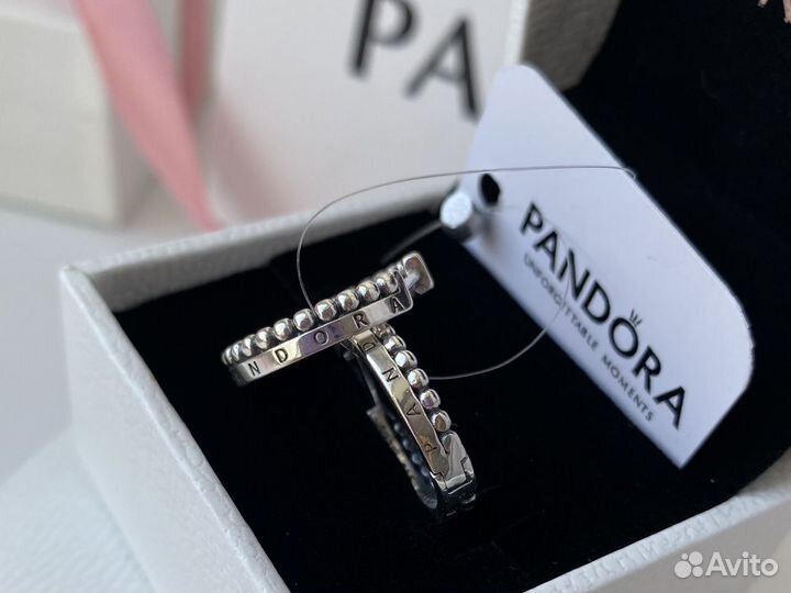 Серьги кольца Pandora Signature