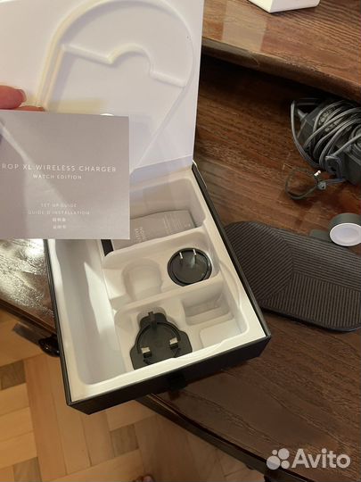 Беспроводное зарядное устройство drop xl для apple