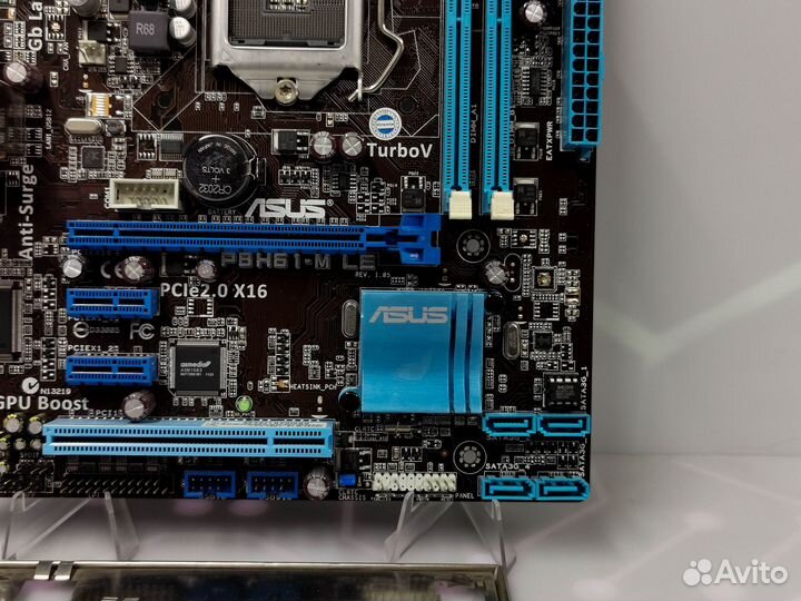 Мат.плата LGA1155 asus P8H61-M LE