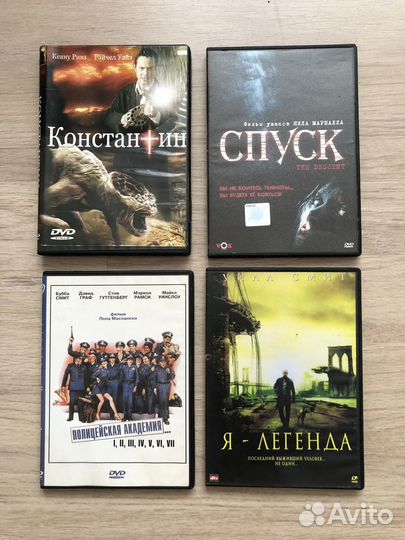 DVD диски (боевики и вестерны )