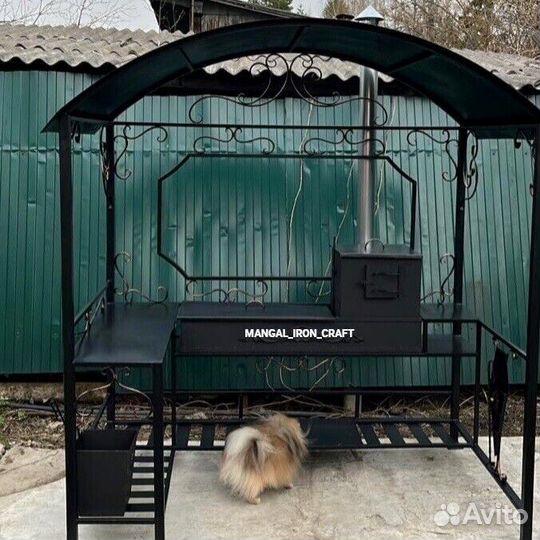 Мангал лофт