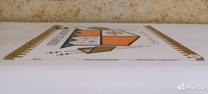 LP Simple Minds - Sparkle In The Rain Germany 1984