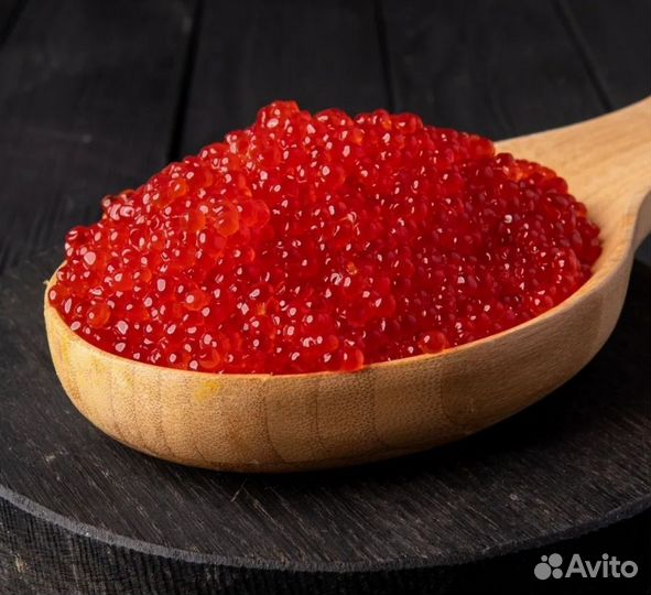 Икра красная кижуча