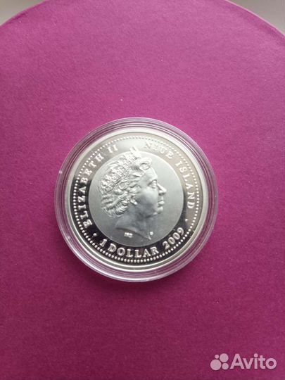 Монеты серебро Год тигра 2010