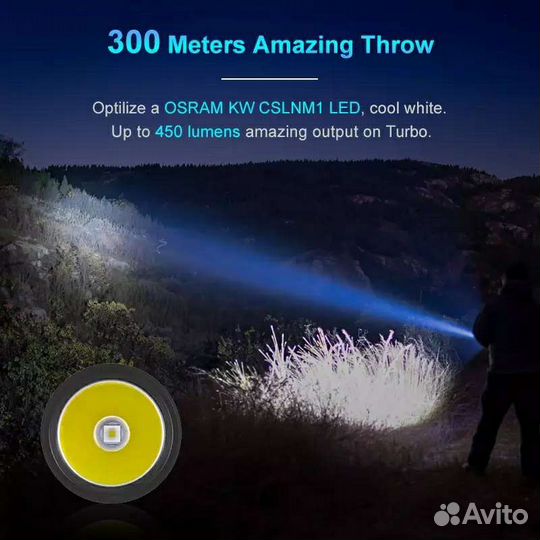 Фонарь Lumintop GT nano титан