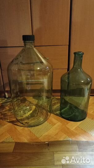 Стеклянные бутыли 20л