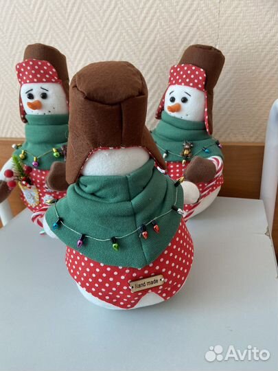 Снеговик. Ручная работа