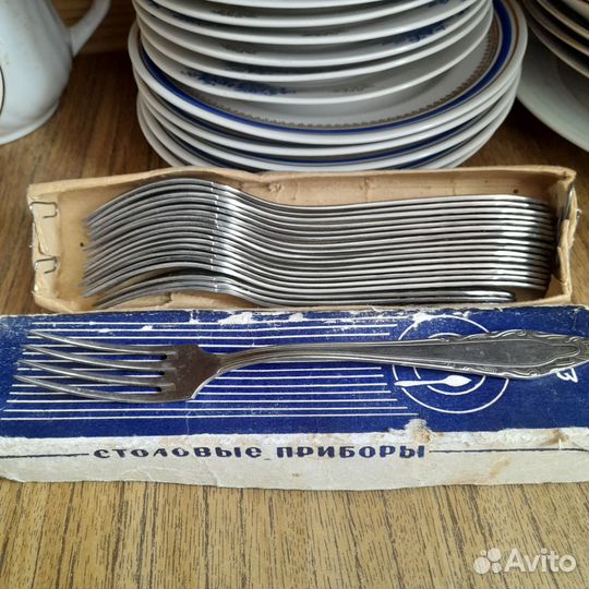 Столовые приборы СССР нержавейка