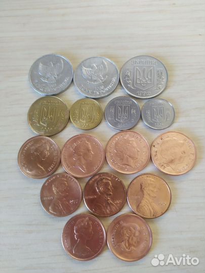 Монеты разных стран