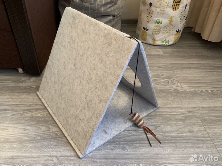 Вельветовый дом для кошки