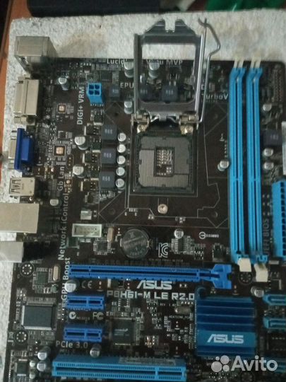 Материнская плата asus P8H61-M LE R2.0 1155