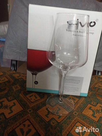Бокалы для вина новые