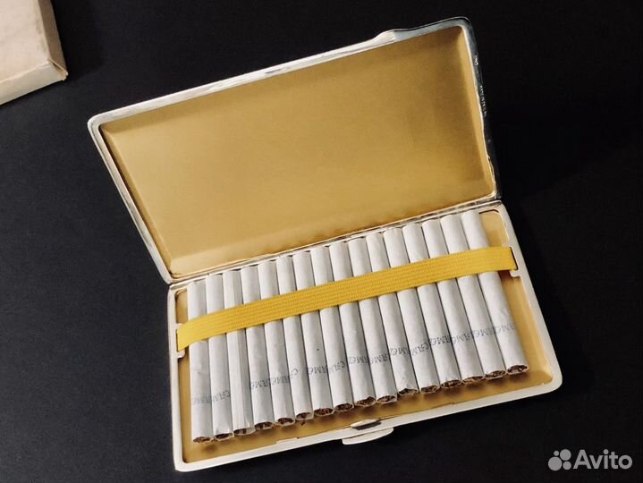 Портсигар mint винтаж 40-50е годы